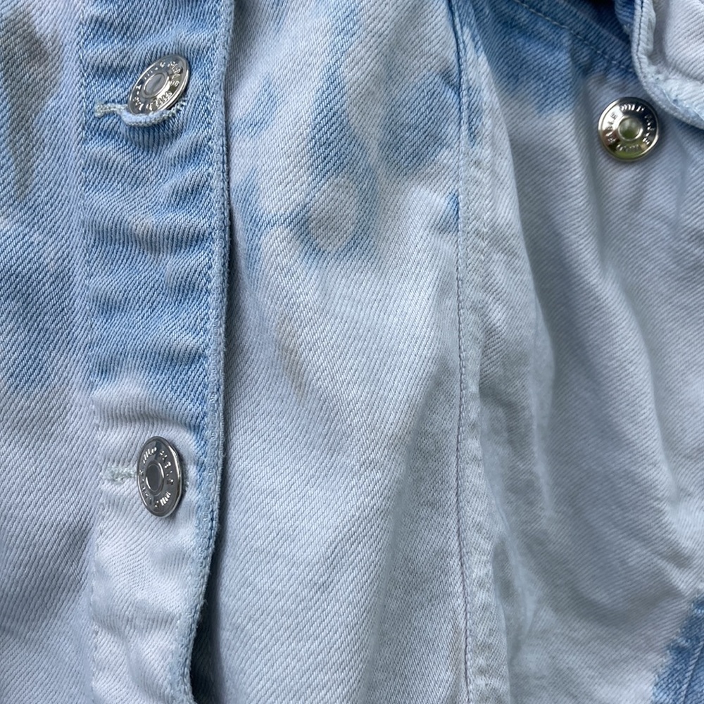 Wild Fable XL Bleached Cutoff Jean Jacket - Picture 7 of 10